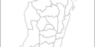 Madagaskar mapu iznijeti